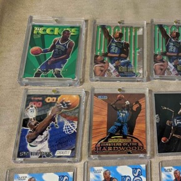 👣Kevin Garnett HOF - 25 Card Lot, Rookies Included